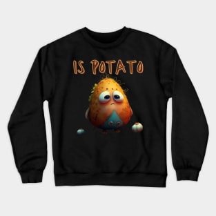 Is potato Crewneck Sweatshirt